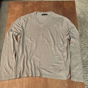 Beautiful light-weight silk and cashmere sweater. Small flaws.